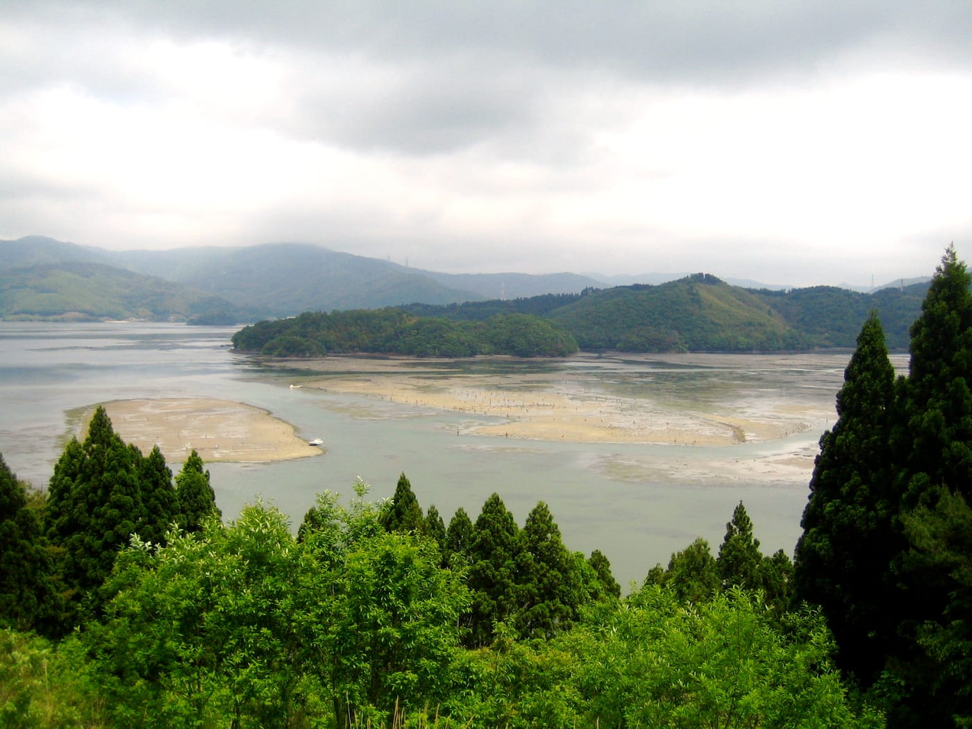Mangoku-ura, a sheltered inlet at Ishinomaki, Miyagi Prefecture