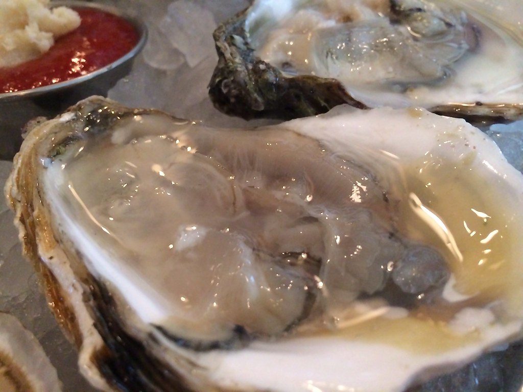 Naked Cowboy oysters