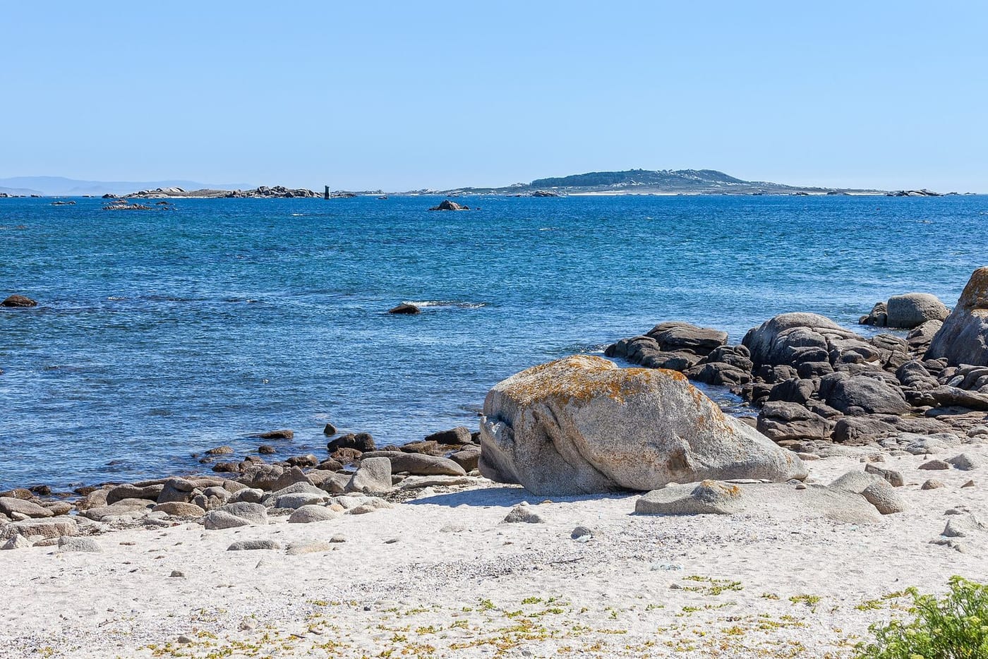 The Ría de Arousa from Aguiño, Galicia